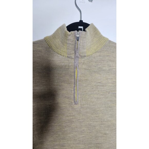Patagonia Merino Wool Quarter Zip Pullover Sweater Women Size M - Picture 2 of 4
